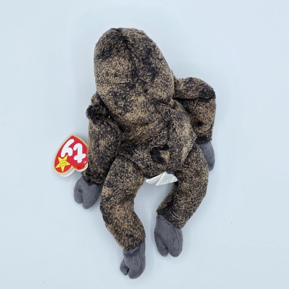 Vintage Ty Beanie Baby Slowpoke The Sloth Plush Stuffed Animal - Picture 4 of 6